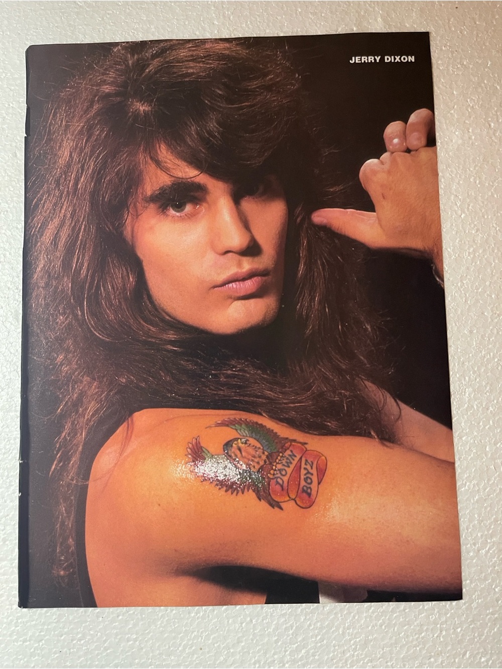 Warrant’s Jerry Dixon pinup